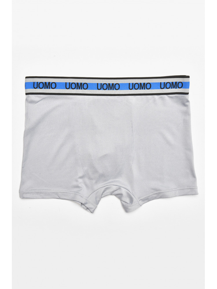 Боксеры мужские светло-серого цвета с принтом F0895 211772C