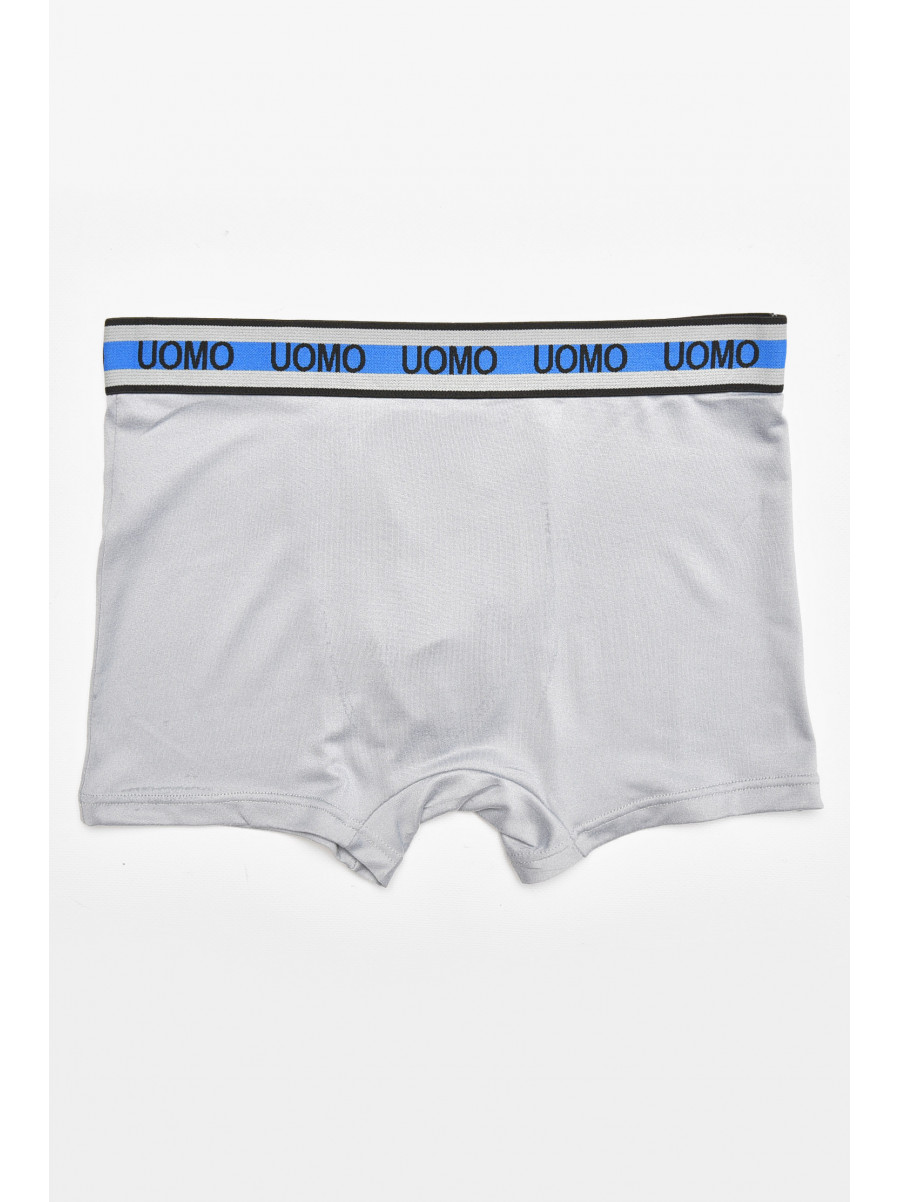 Боксеры мужские светло-серого цвета с принтом F0895 211772C