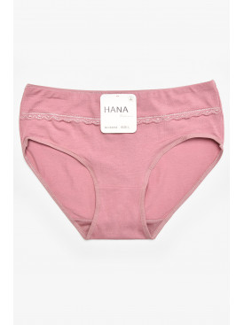 Труси жіночі напівбатальні рожевого кольору 84054 211773C