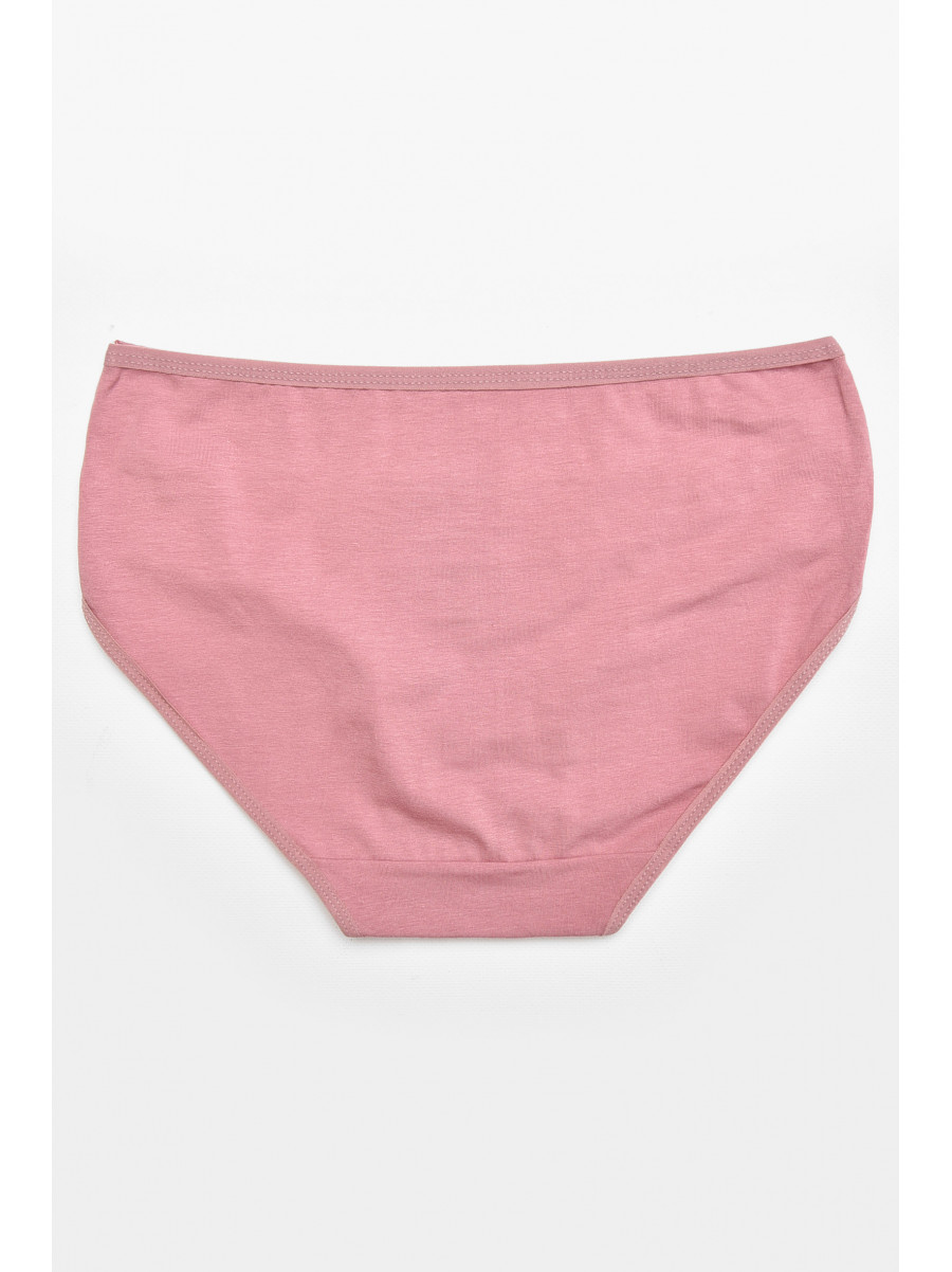 Труси жіночі напівбатальні рожевого кольору 84054 211773C