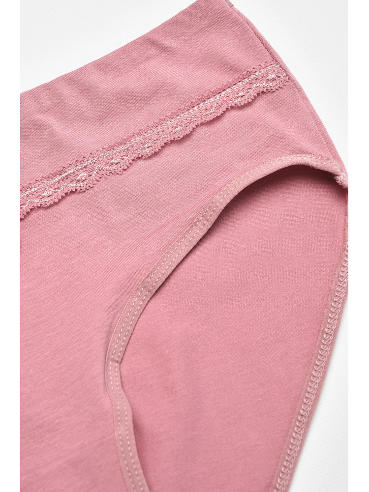 Труси жіночі напівбатальні рожевого кольору 84054 211773C