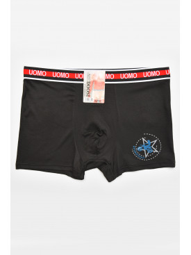 Боксеры мужские черного цвета с принтом F0895 211774C