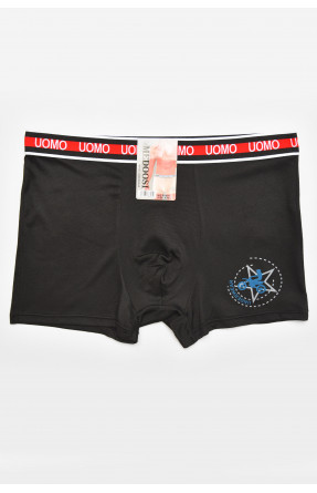 Боксеры мужские черного цвета с принтом F0895 211774C