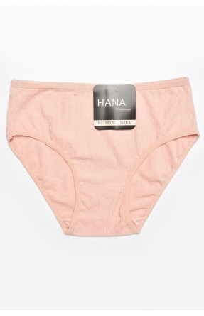 Трусы женские полубатальные бежевого цвета 38370 211779C