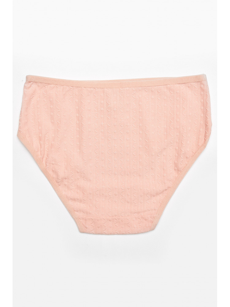 Трусы женские полубатальные бежевого цвета 38370 211779C