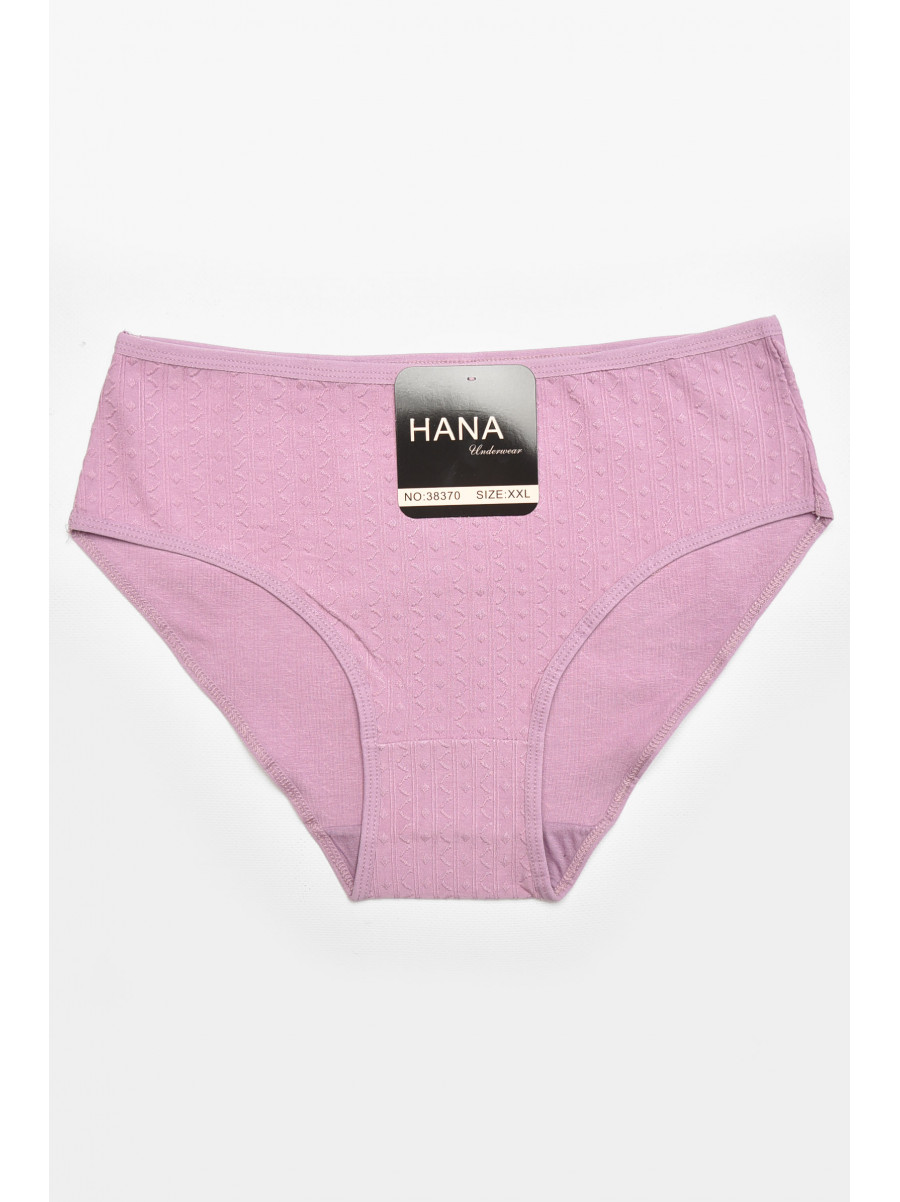 Труси жіночі напівбатальні фіолетового кольору 38370 211781C