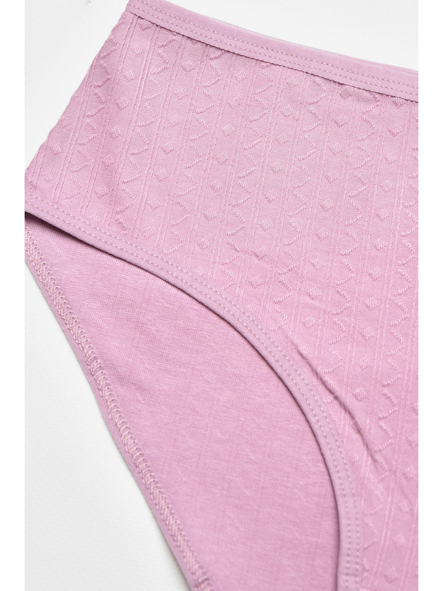 Труси жіночі напівбатальні фіолетового кольору 38370 211781C