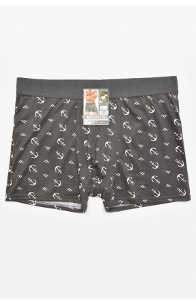 Боксеры мужские тёмно-серого цвета с принтом Z086D 211783C