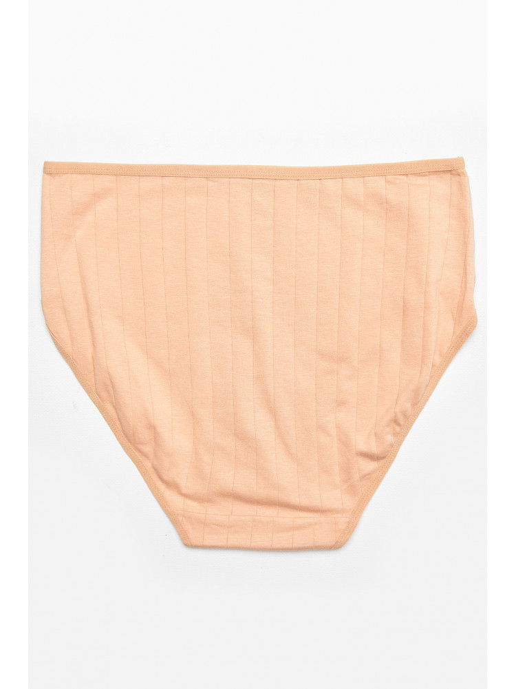 Трусы женские полубатальные бежевого цвета 38368 211784C