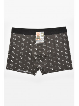 Боксери чоловічі чорного кольору з принтом Z086D 211785C