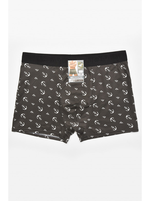 Боксеры мужские черного цвета с принтом Z086D 211785C