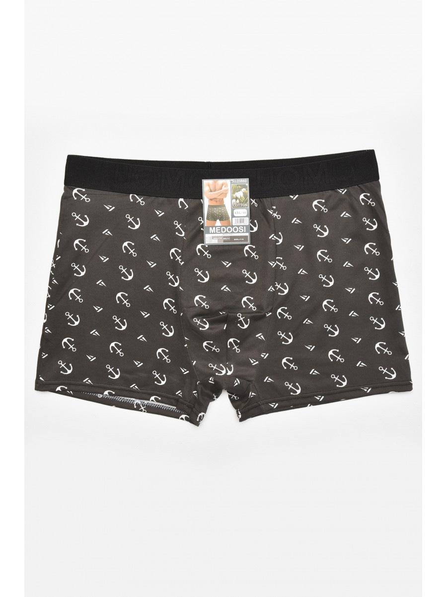 Боксеры мужские черного цвета с принтом Z086D 211785C