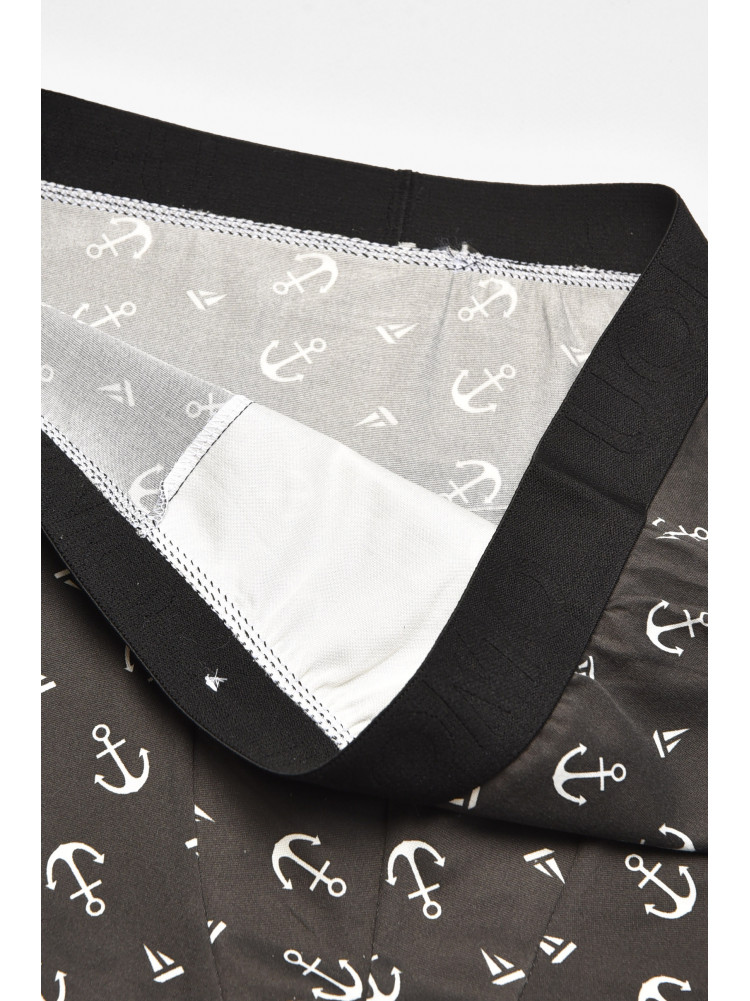 Боксеры мужские черного цвета с принтом Z086D 211785C