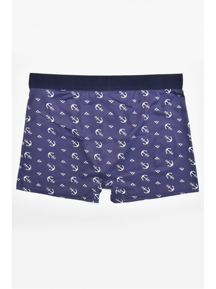 Боксеры мужские тёмно-синего цвета с принтом Z086D 211787C