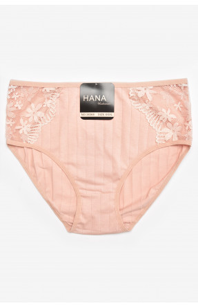 Труси жіночі напівбатальні світло-рожевого кольору 38368 211794C