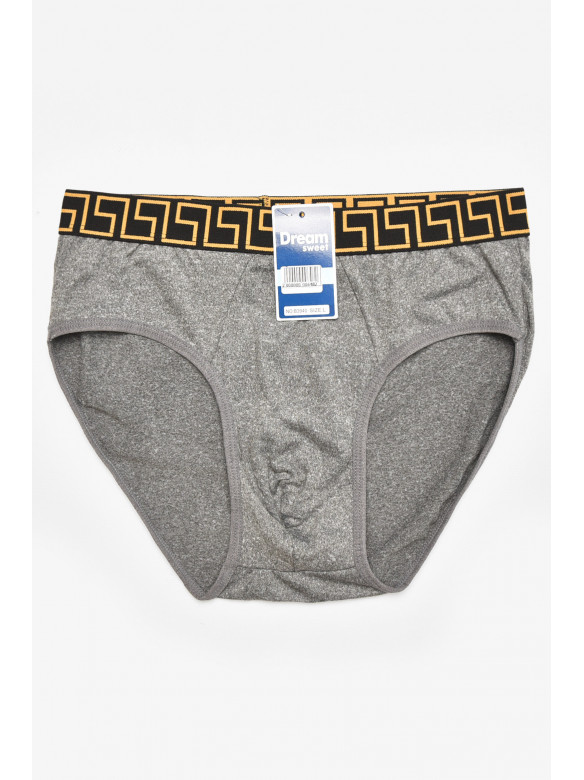Труси чоловічі однотонні темно-сірого кольору B3940 211798C