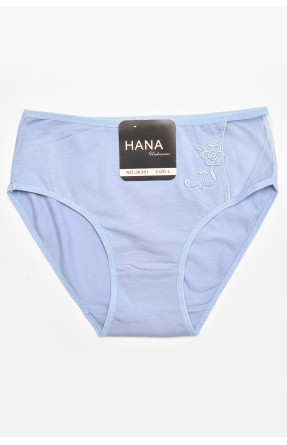 Труси жіночі напівбатальні синього кольору 38361 211805C