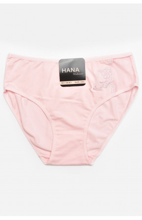 Труси жіночі напівбатальні світло-рожевого кольору 38361 211809C