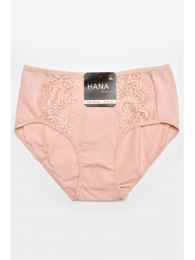 Трусы женские полубатальные розового цвета 38392 211814C