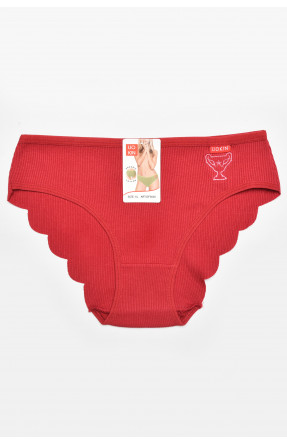 Труси жіночі червоного кольору 0035 211819C