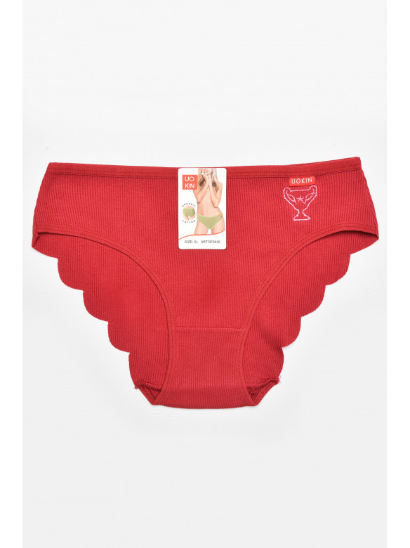 Труси жіночі червоного кольору 0035 211819C