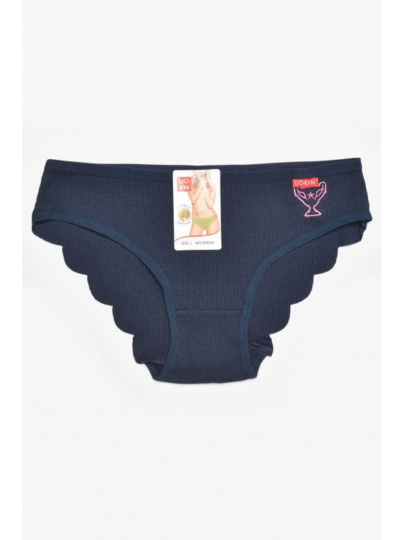 Труси жіночі темно-синього кольору 0035 211822C