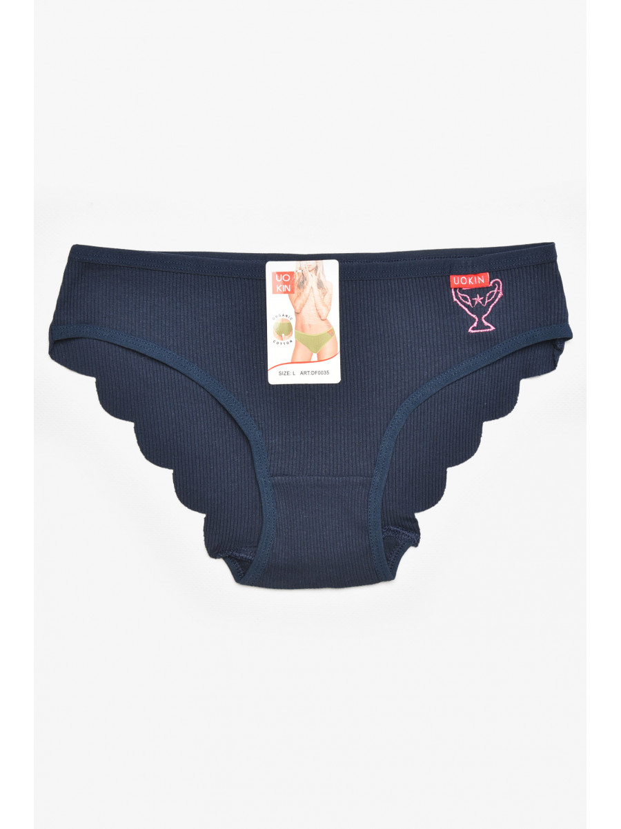 Труси жіночі темно-синього кольору 0035 211822C