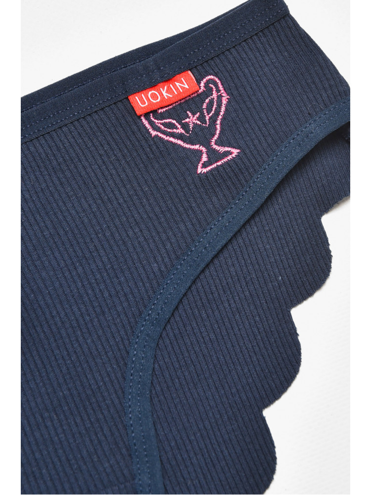 Труси жіночі темно-синього кольору 0035 211822C