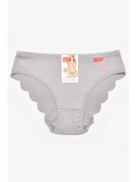 Трусы женские серого цвета 0035 211823C
