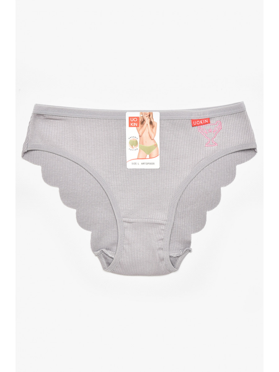 Труси жіночі сірого кольору 0035 211823C