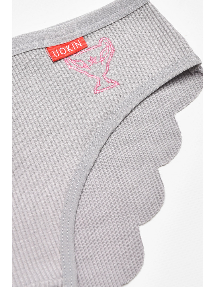 Труси жіночі сірого кольору 0035 211823C