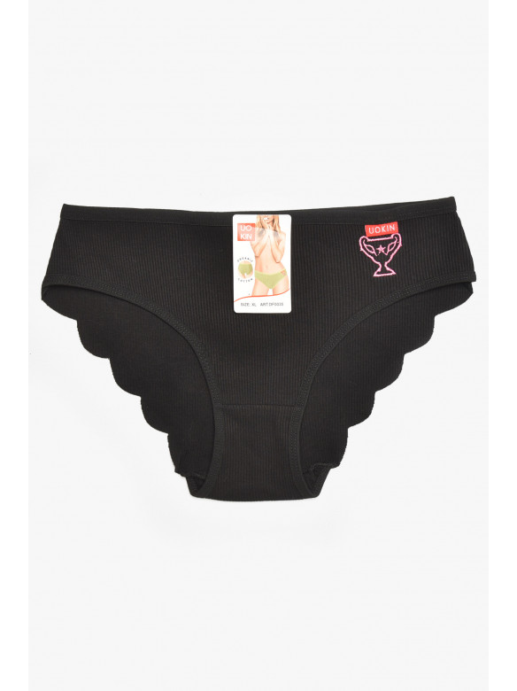 Труси жіночі чорного кольору 0035 211824C