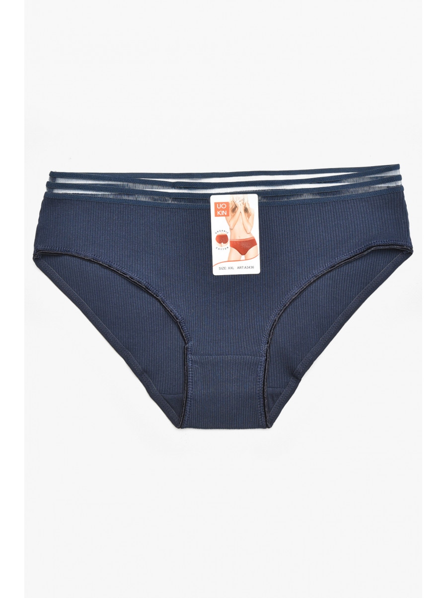 Труси жіночі синього кольору 3436 211825C