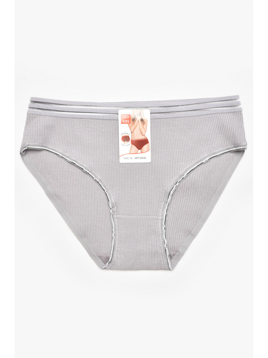 Труси жіночі сірого кольору 3436 211828C