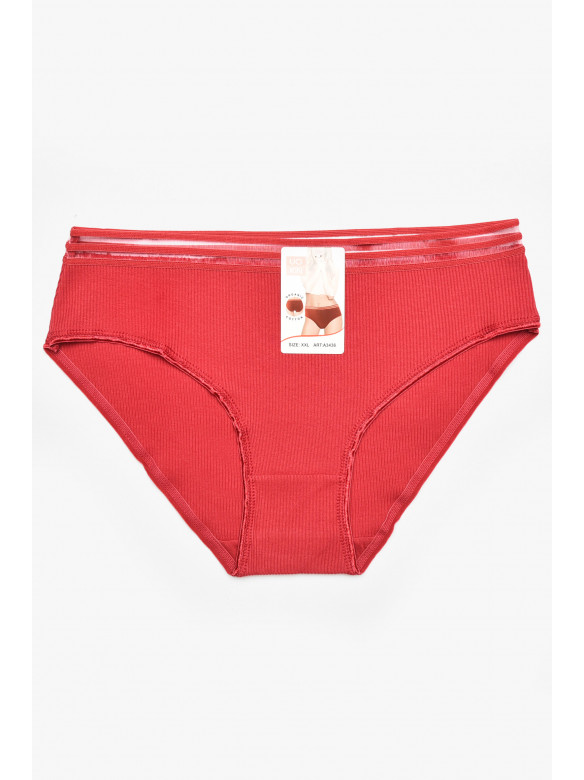 Труси жіночі червоного кольору 3436 211829C