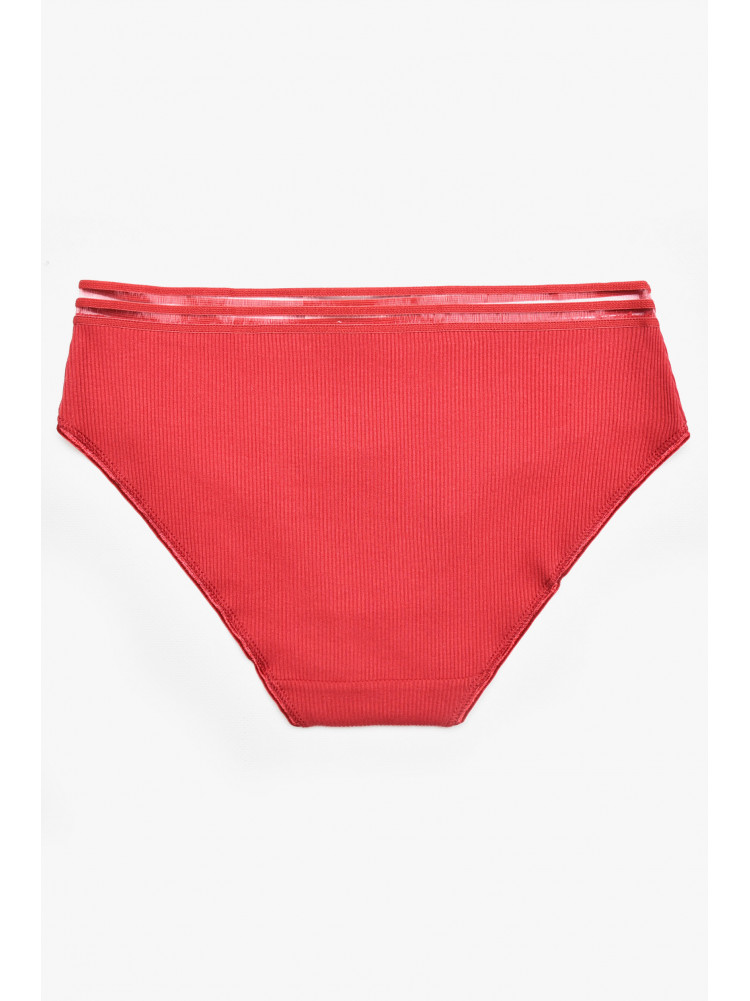 Труси жіночі червоного кольору 3436 211829C