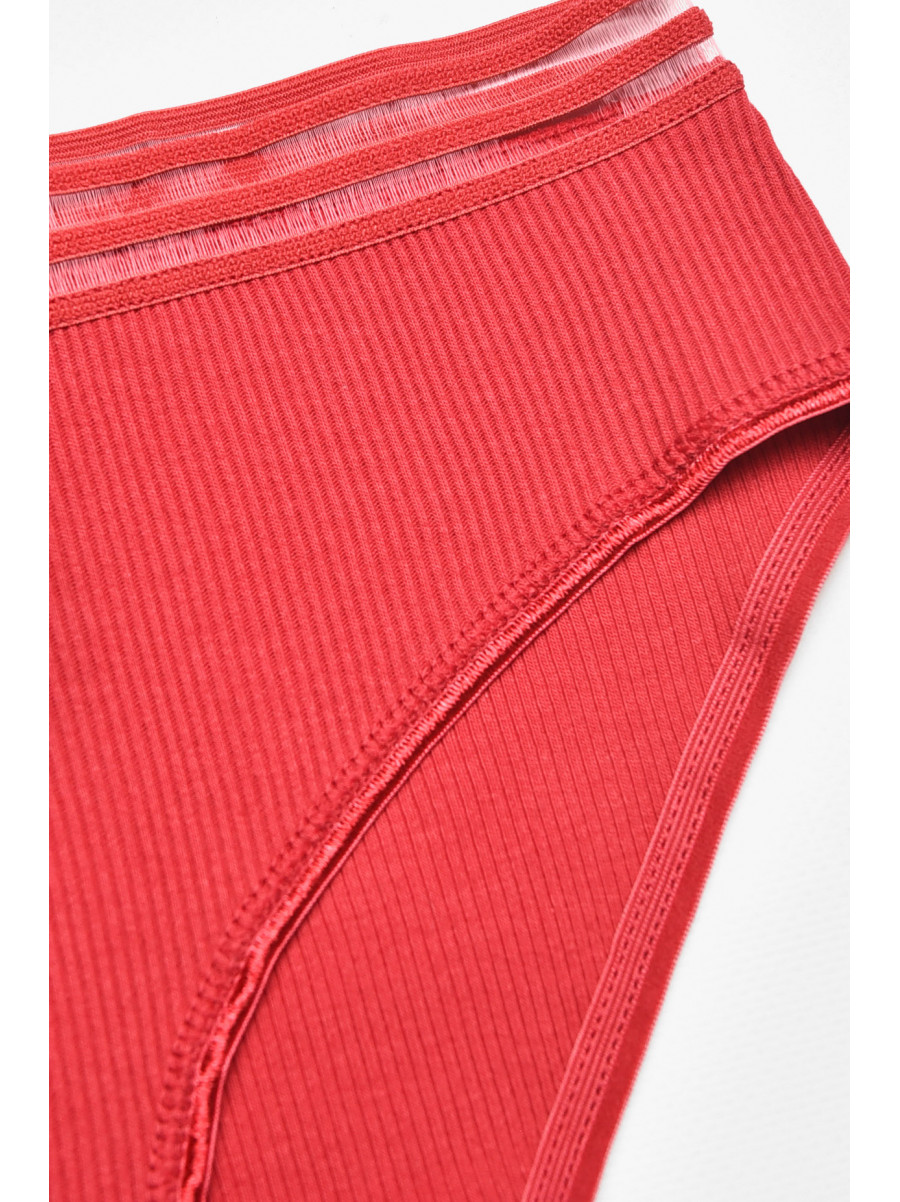 Труси жіночі червоного кольору 3436 211829C