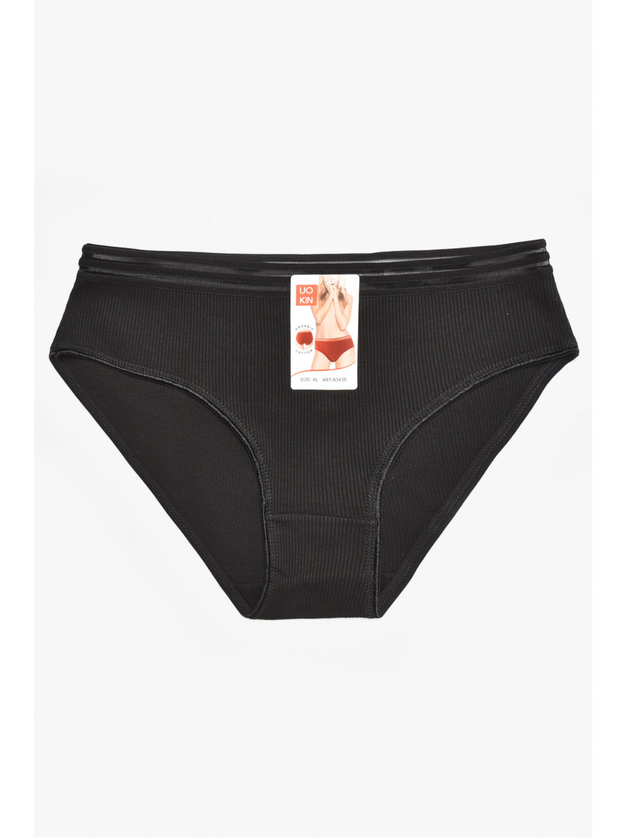 Труси жіночі чорного кольору 3436 211830C