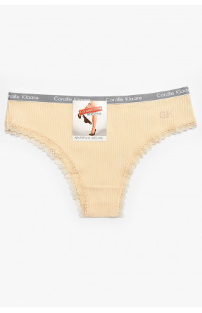 Трусы женские бежевого цвета 9774-19 211837C