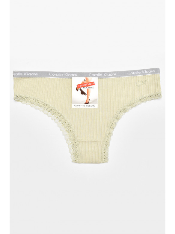 Труси жіночі зеленого кольору 9774-19 211838C