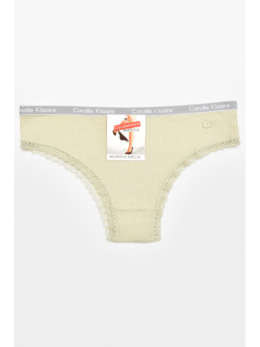 Труси жіночі зеленого кольору 9774-19 211838C