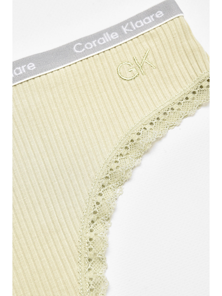 Труси жіночі зеленого кольору 9774-19 211838C