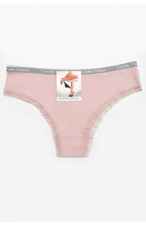 Трусы женские розового цвета 9774-19 211839C