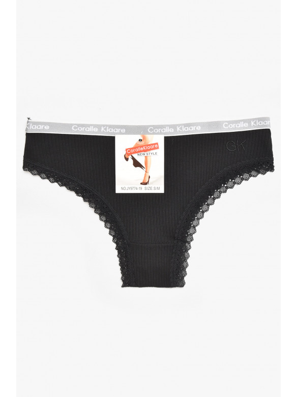 Труси жіночі чорного кольору 9774-19 211841C