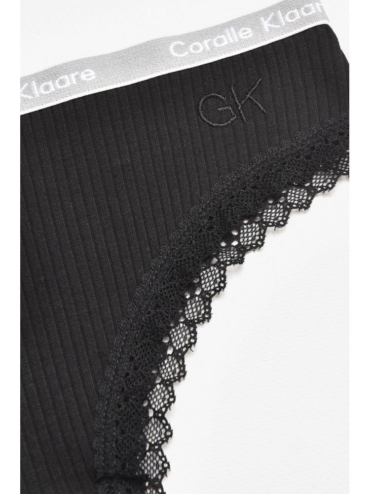 Труси жіночі чорного кольору 9774-19 211841C