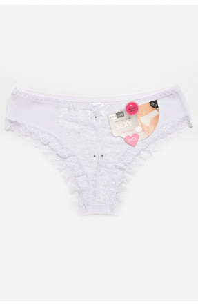 Трусы женские белого цвета 7900 211843C