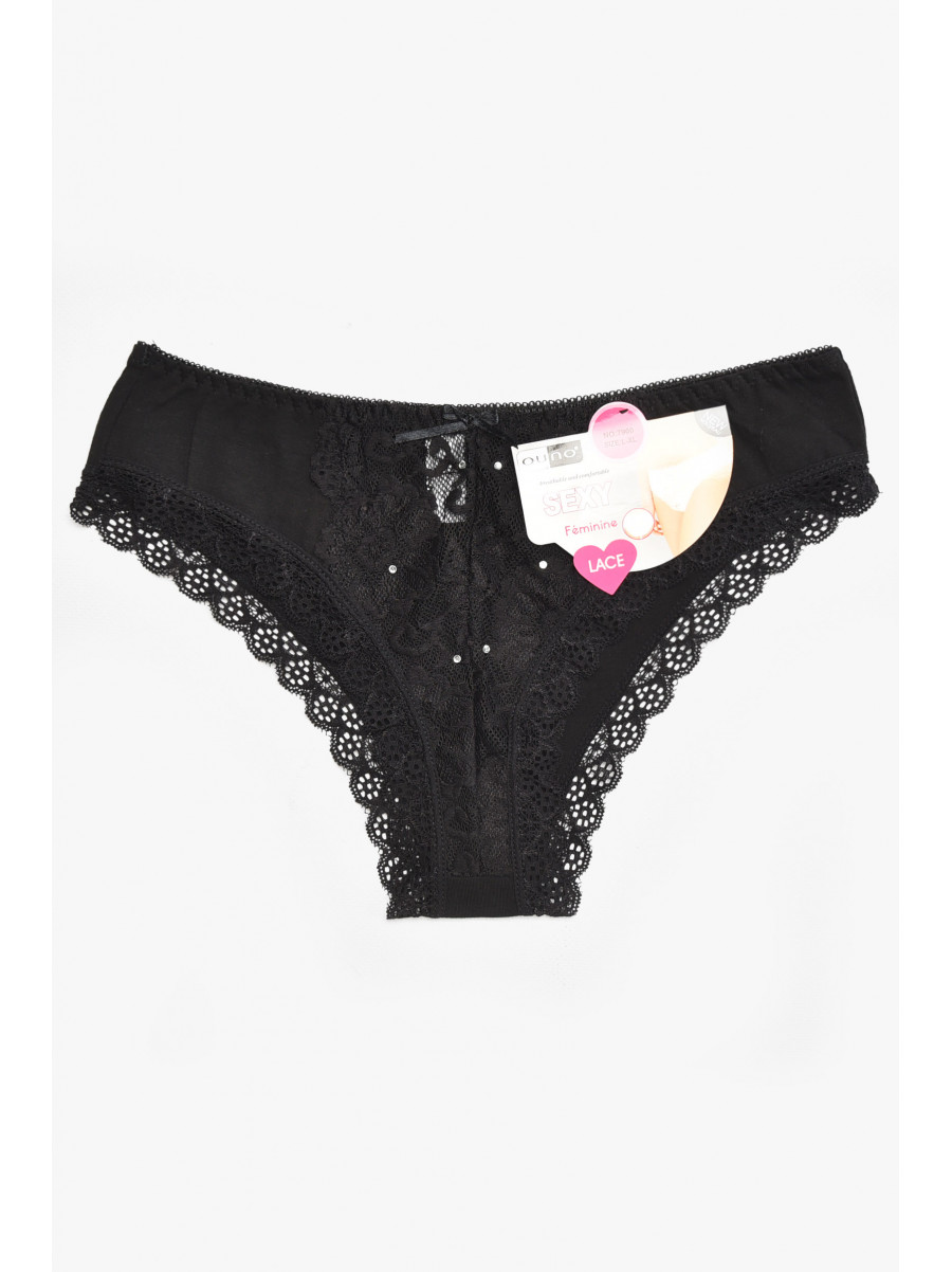 Труси жіночі чорного кольору 7900 211844C