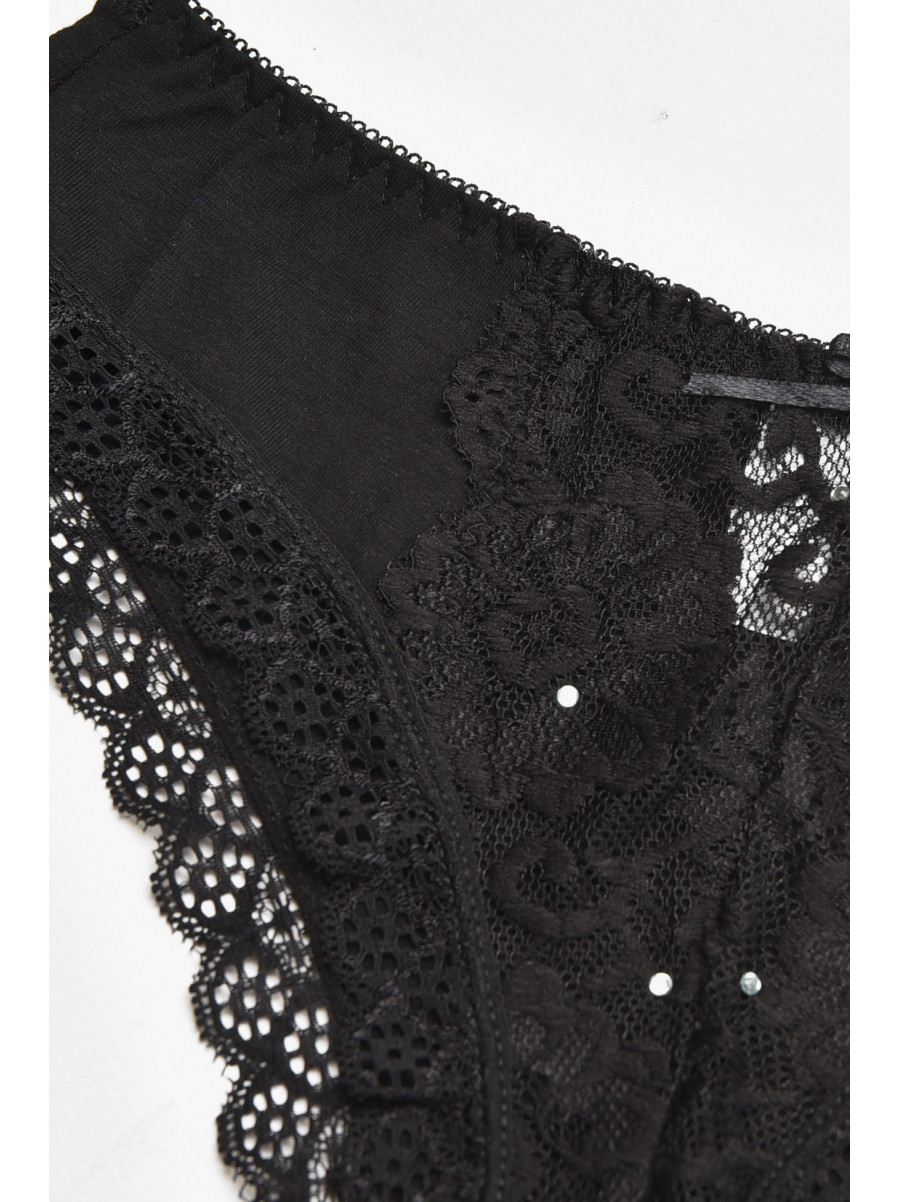 Труси жіночі чорного кольору 7900 211844C