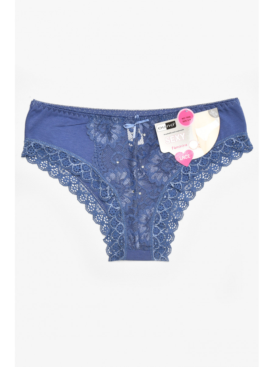 Труси жіночі синього кольору 7900 211845C