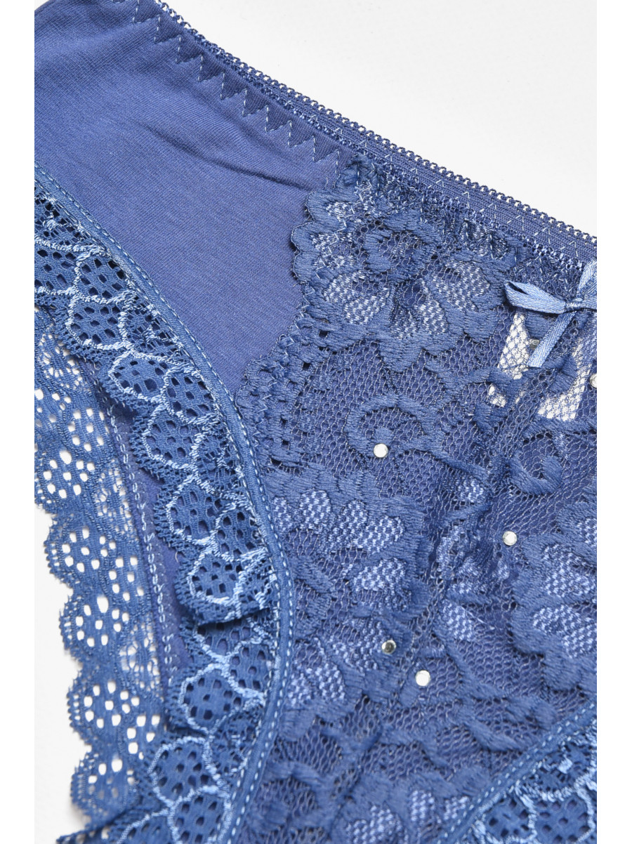 Труси жіночі синього кольору 7900 211845C